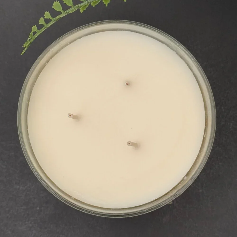 BBW White Eucalyptus & Sage White Barn Bath & Body Works 3 Wick Candle - Picture 7 of 10